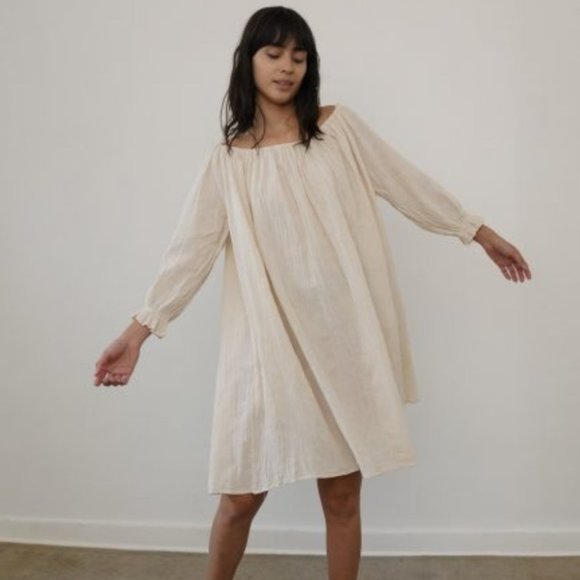 Zii Ropa - Oaxaca Dress in Cream - Picture 1 of 3